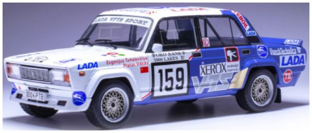 Available to Order – Lada 2105 VFTS #159 1000 Lakes Rallye 1987 E.Tumalevicius/P.Videika 1:18 (IXO 18RMC181B)
