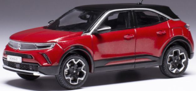 Available To Order – Opel Mokka-e Metallic Red 2022 1:43 IXO Model (IXO CLC511)