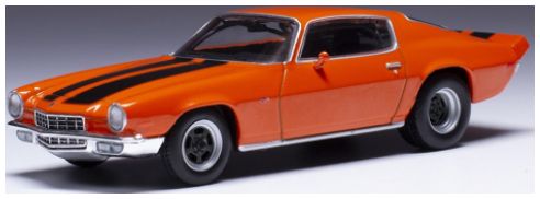 Available To Order – Chevrolet Camaro Z28 Orange 1970 1:43 IXO Model (IXO CLC532)