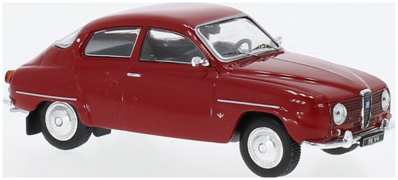 Available To Order – Saab 96 V4 Red 1:43 IXO Model (IXO CLC547)
