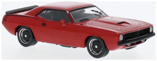 Available To Order – Plymouth Barracuda Coupe Red 1:43 IXO Model (IXO CLC592)