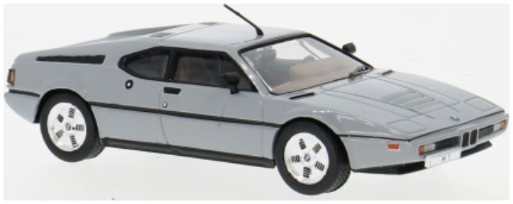 Available To Order – BMW M1 Grey 1978 1:43 IXO Model (IXO CLC602)