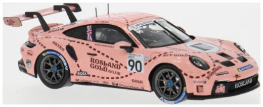 Available To Order – Porsche 911 GT3 Cup (992) Porsche Cup Brands Hatch 2023 #90 1:43 IXO Model (IXO GTM173)