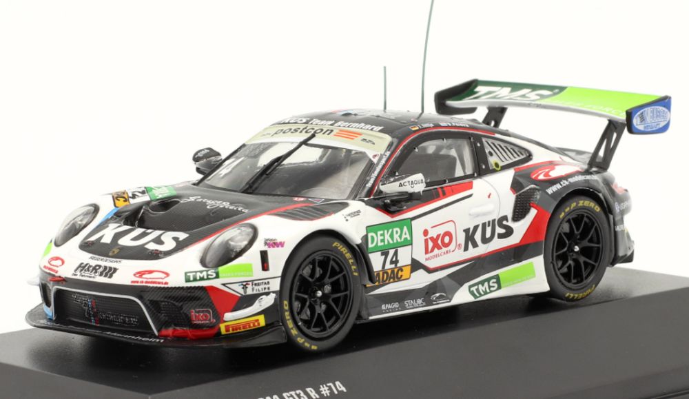 Available To Order – Porsche 911 GT3 R #74 ADAC GT Masters 2021 KUS Team75 Bernhard 1:43 IXO Model (IXO LEGT43034)