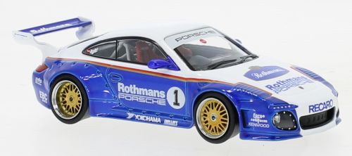 Available To Order – Porsche Old and New 997 White/Blue Rothmans Porsche Basis 911 (997) #1 1:43 IXO Model (IXO MOC320)