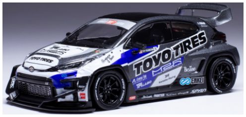 Available To Order – Toyota Pandem GR Yaris Toyo 1:43 IXO Model (IXO MOC341)
