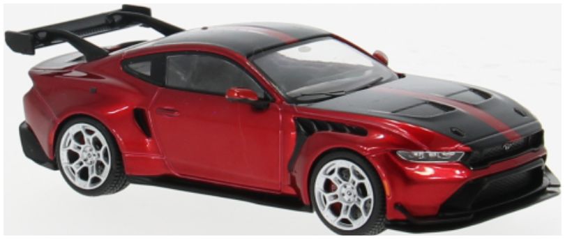 Available To Order – Ford Mustang GTD Red 2025 1:43 IXO Model (IXO MOC344)