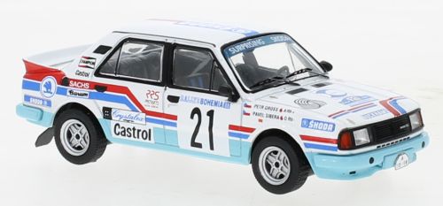 Available To Order – Skoda 130 L #21 Rallye Bohemia 1988 P.Sibera/P.Gross 1:43 IXO Model (IXO RAC408C)