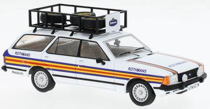 Available To Order – Ford Granada MK II Turnier Rothmans 1980 Rally Assistance 1:43 IXO Model (IXO RAC435)