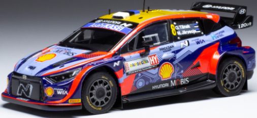 Available To Order – Hyundai i20 N Rally1 #8 WRC Rallye Sardinien 2022 O.Tanak/M.Jarveoja 1:43 IXO Model (IXO RAM853)