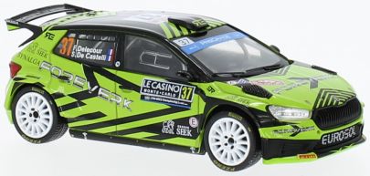 Available To Order – Skoda Fabia #37 WRC2 Rally Monte Carlo 2023 F.Delecour/S.De Castelli 1:43 IXO Model (IXO RAM892)