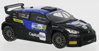 Available To Order – Toyota GR Yaris RALLY2 #20 Pajari/Malkonen 2024 Rally Japan 1:43 IXO Model (IXO RAM971)