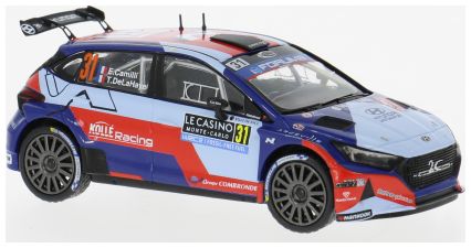 Available To Order – Hyundai i20 N Rally2 WRC Rally Monte Carlo 2025 #31 E.Camilli/T.De la Haye 1:43 IXO Model (IXO RAM978)