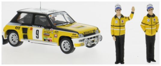 Available To Order – Renault 5 Turbo Rally Monte Carlo 1981 #9 J.Ragnotti/J.M.Andre 1:43 IXO Model (IXO SPRM002-81)