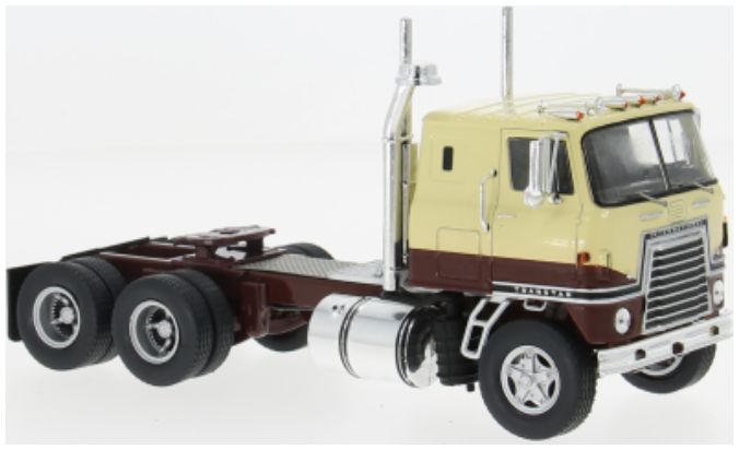 Available To Order – International Transtar COE Beige/Brown 1:43 IXO Model (IXO TR201)