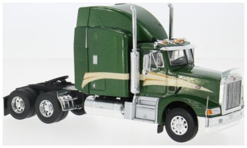 Available To Order – Peterbilt 377 A/E Dark Green 1998 1:43 IXO Model (IXO TR232)