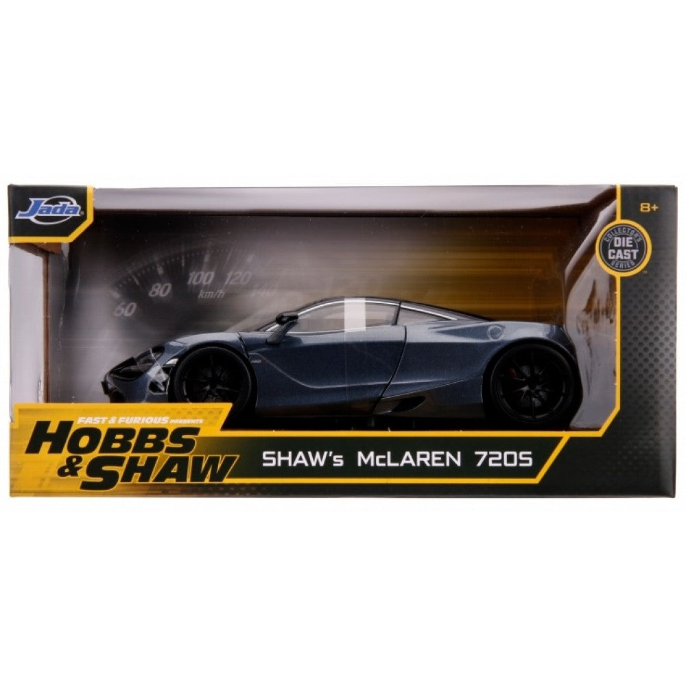Available to Order – 2018 McLaren 720 S Hobbs and Shaw Film 1:24 Jada Model (JAD30754)
