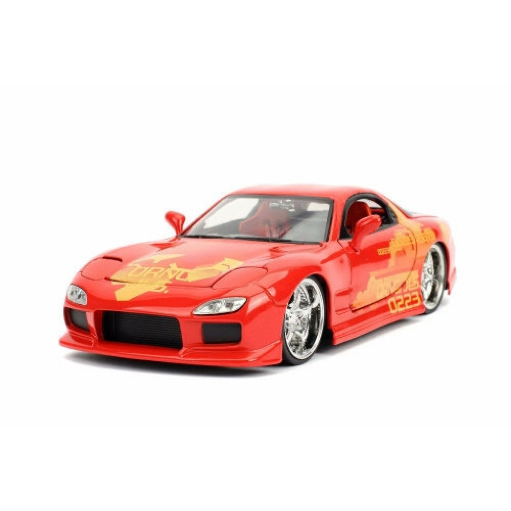THIS ITEM IS AVAILABLE TO ORDER - 1:32 JADA JAD31442 FF - ORANGE JULIUS' MAZDA RX-7