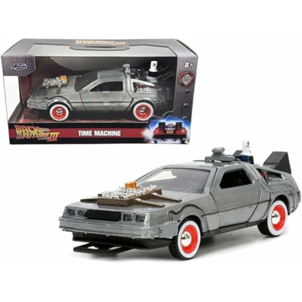 Available to Order – Bttf Part Iii - Time Machine 1:32 Jada Model (JAD32290)