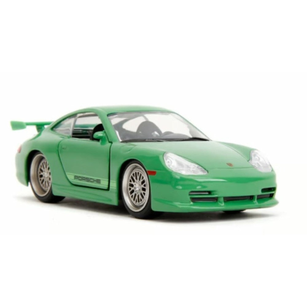 Available to Order – Pink Slips Porsche 911 GT3 (996) - Glossy Green 1:32 Model (jad35360) 1:32 Jada Model (JAD35360)