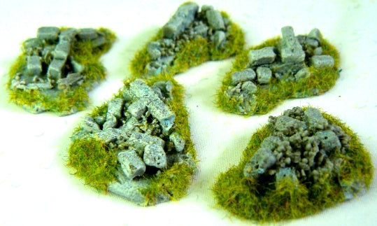 Walling Rubble 2 Pack (x12) 'OO' OO – diecast model
