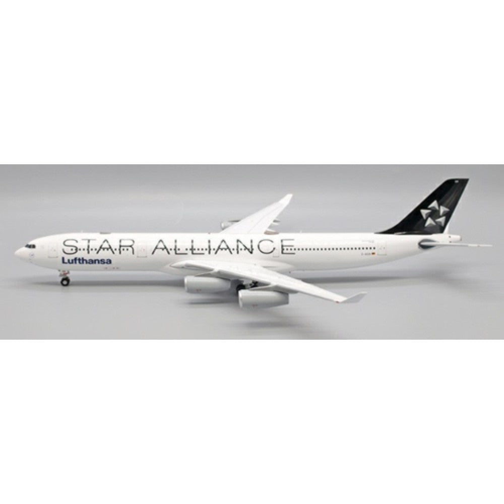 Available to Order – Lufthansa Airbus A340-300 Star Alliance Reg: D-AIGN with Stand 1:200 Jc Wings Model (JC20150)