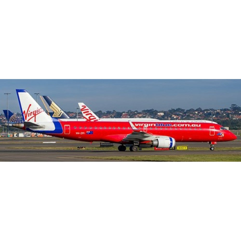 Available to Order – Virgin Blue Airlines Embraer 190 Reg: VH-ZPI with Stand 1:200 Jc Wings Model (JC20338)