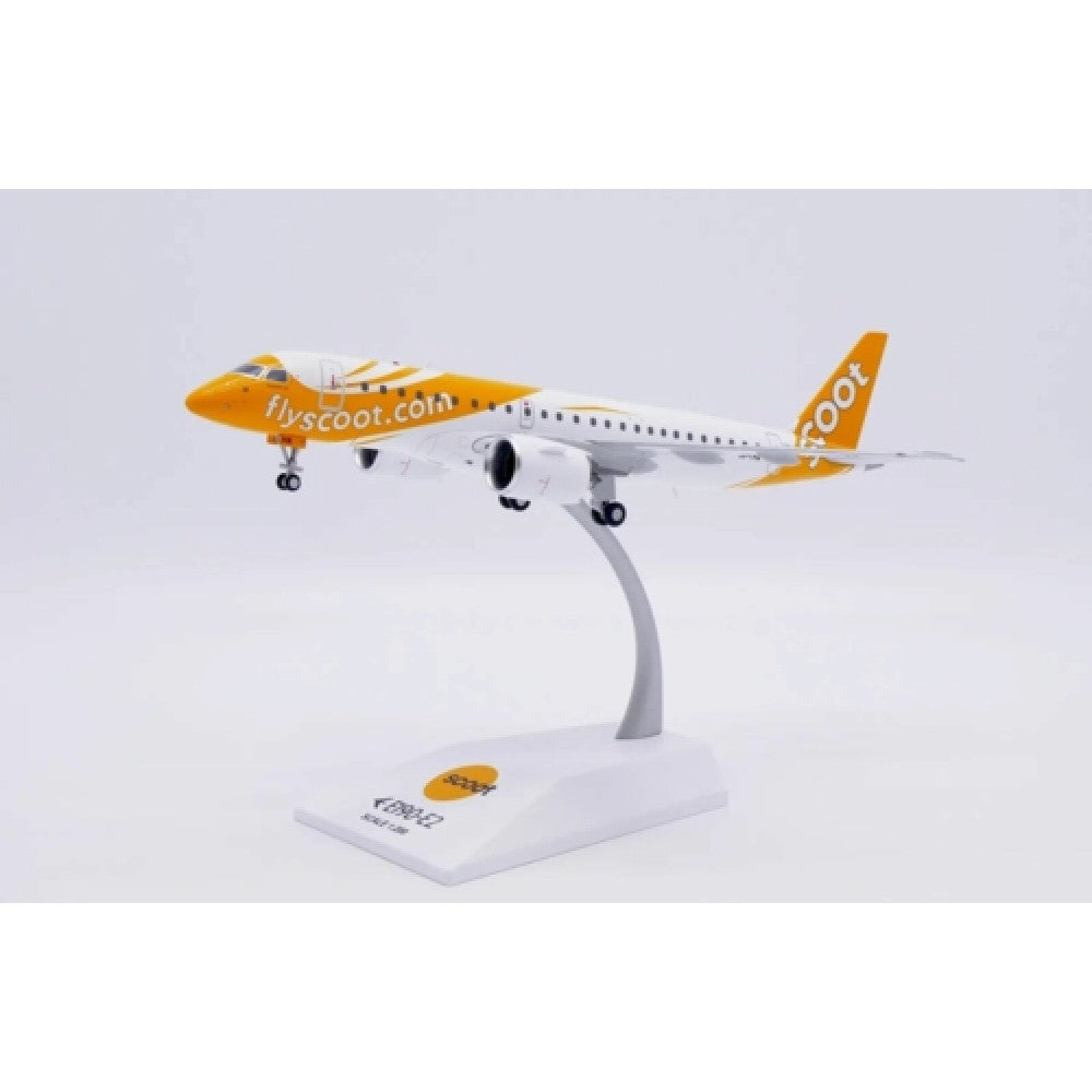 Available to Order – Scoot Embraer E190-e2 Reg: 9v-tha with Stand 1:200 Jc Wings Model (JC20476)