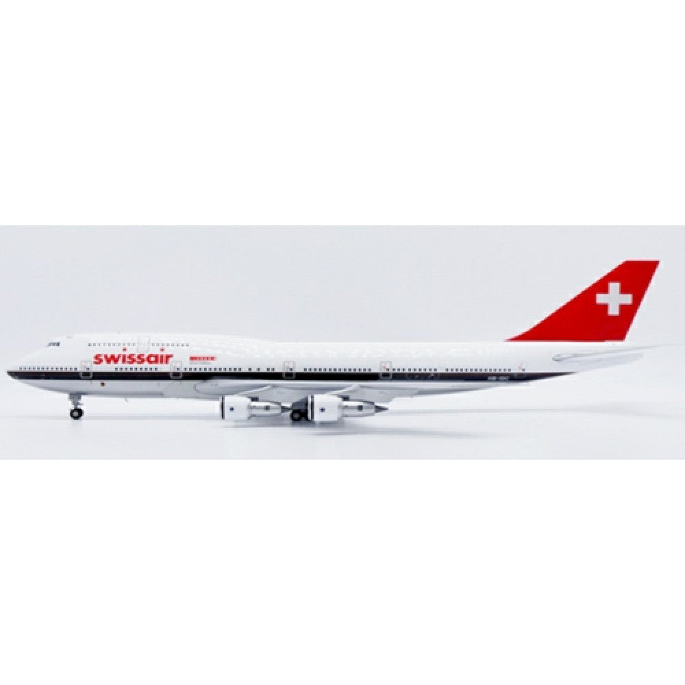 Available To Order – JC20527 - 1:200 SWISSAIR BOEING 747-300M 700TH ANNIVERSARY OF THE SWISS CONFEDERATION POLISHED REG: HB-IGC WITH STAND JC WINGS Model (JC20527)