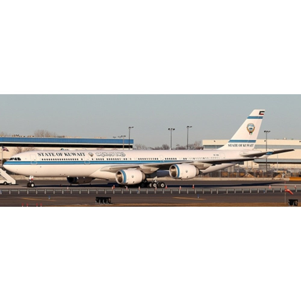 Available to Order – Kuwait Government Airbus A340-500 Reg: 9k-gba with Antenna 1:400 Jc Wings Model (JC40053)