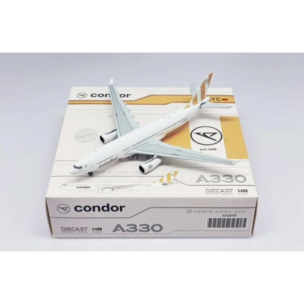 Available to Order – Condor Airbus A330-200 Reg: D-AIYC with Antenna 1:400 Jc Wings Model (JC40115)