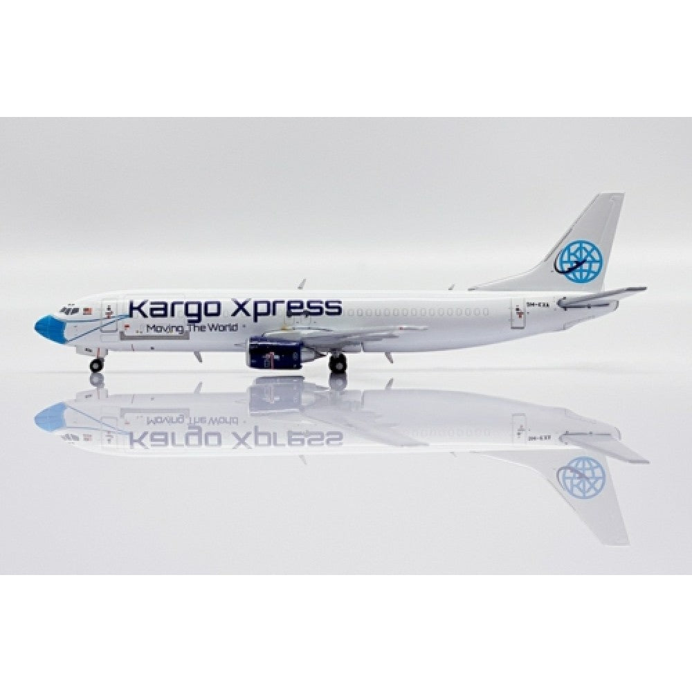Available to Order – Kargo Xpress Boeing 737-400(sf) Mask Livery Reg: 9m-kxa with Antenna 1:400 Jc Wings Model (JC4495)