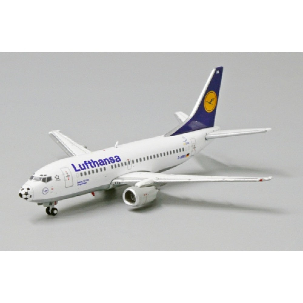 Available to Order – Lufthansa Boeing 737-500 'football Nose' Reg D-ABIN 1:400 Jc Wings Model (JC4887)