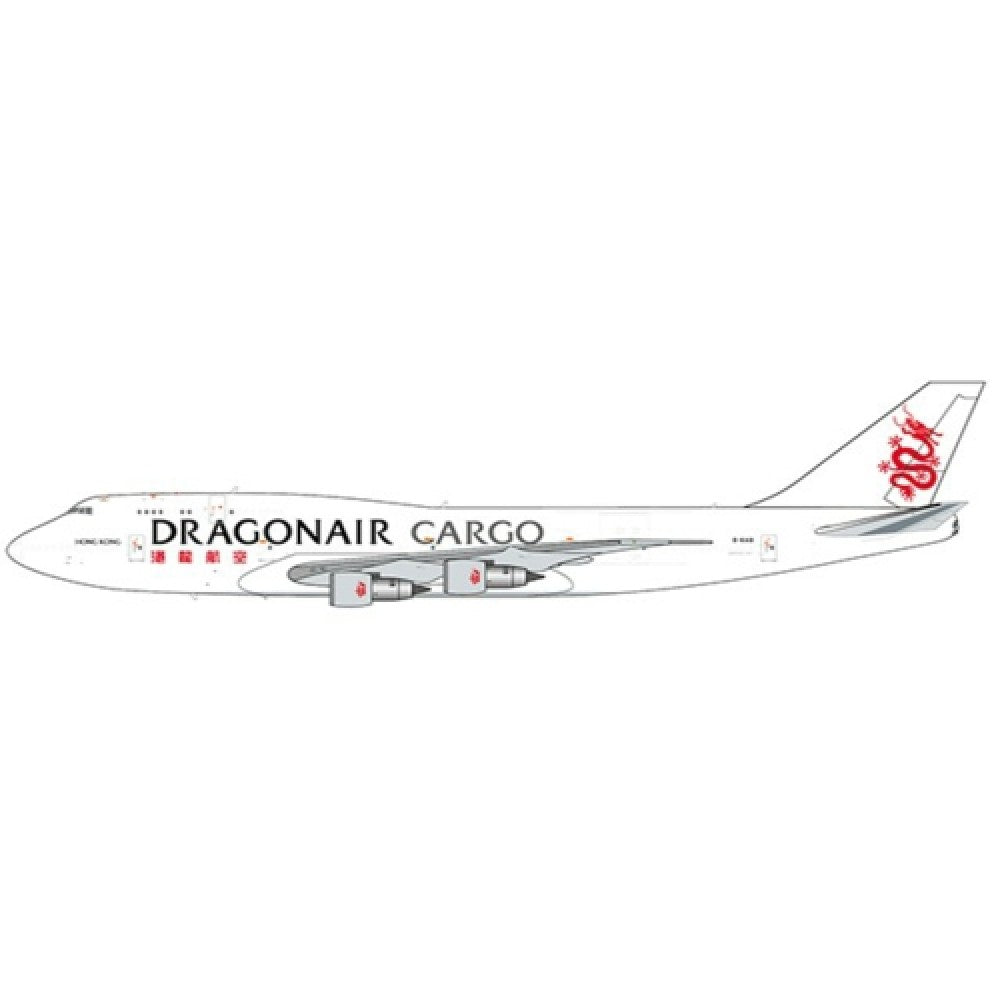 Available to Order – Dragonair Cargo Boeing 747-300(sf) 20th Anniversary Reg: B-kab with Stand 1:200 Jc Wings Model (JCEW2743001)