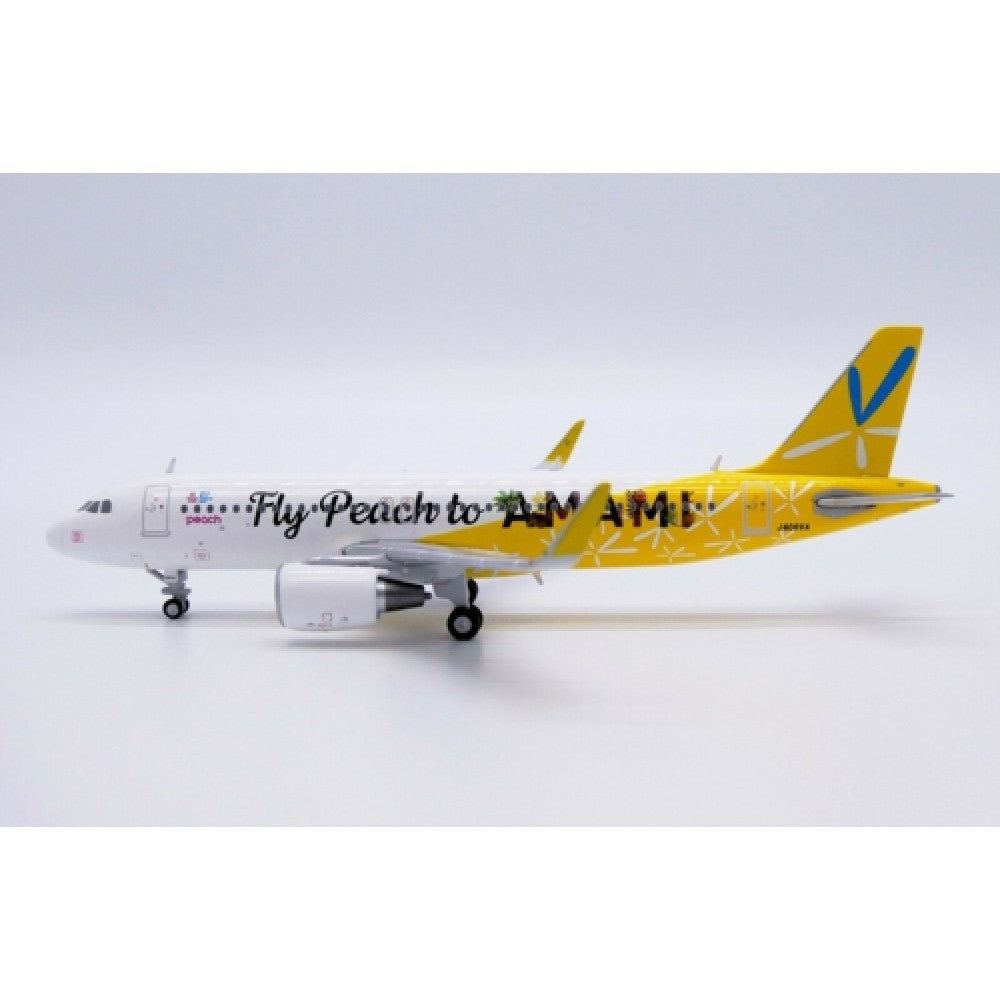 Available to Order – Peach Aviation Airbus A320 Fly Peach to Amami Reg: Ja08va with Antenna 1:400 Jc Wings Model (JCEW4320014)