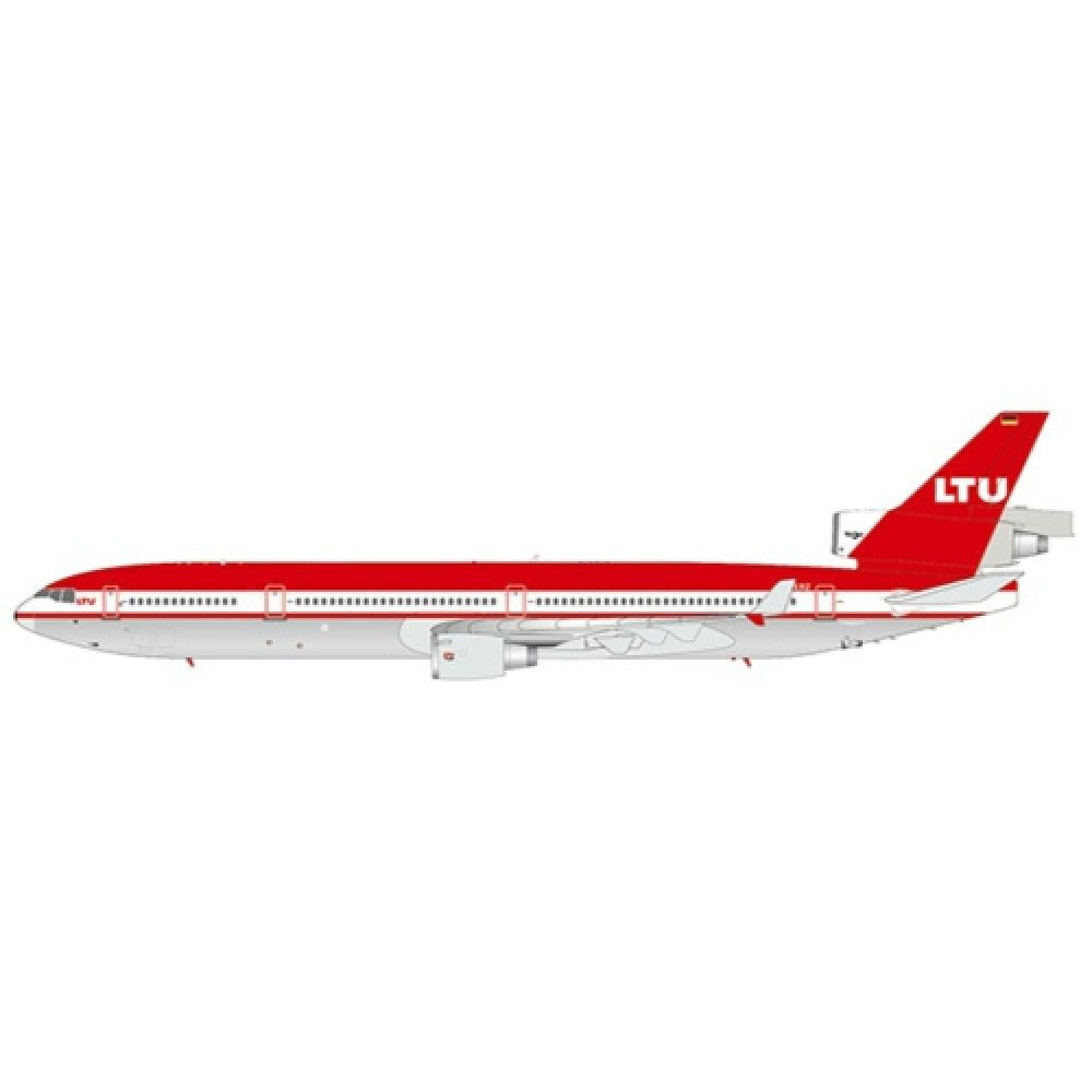 Available to Order – Ltu Mcdonnell Douglas MD-11 Reg: D-AERZ with Stand 1:200 Jc Wings Model (JCLH2312)