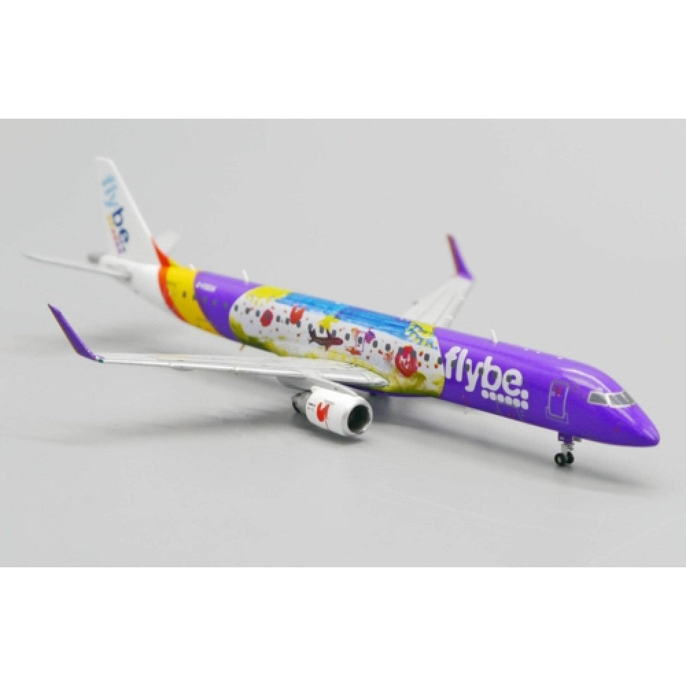 Available to Order – Flybe Embraer 190-200lr Kids and Teens Livery Reg G-FBEM with Antenna 1:400 Model (jclh4232) 1:400 JC Wings Model (JCLH4232)