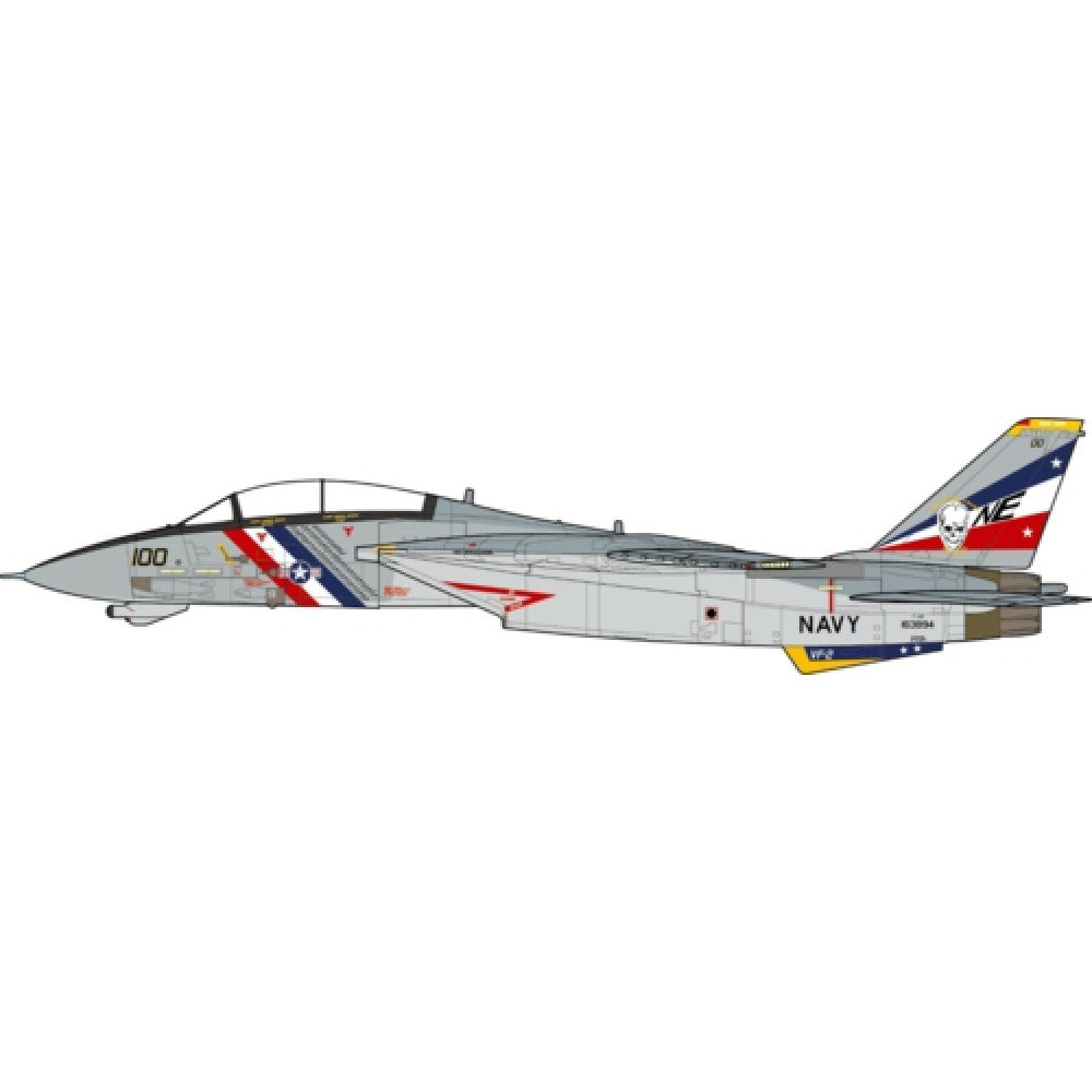 Available To Order – JCW72F14018 - 1:72 F-14D TOMCAT U.S. NAVY VF-2 BOUNTY HUNTERS, LAST CRUISE, 2003 JC WINGS Model (JCW72F14018)