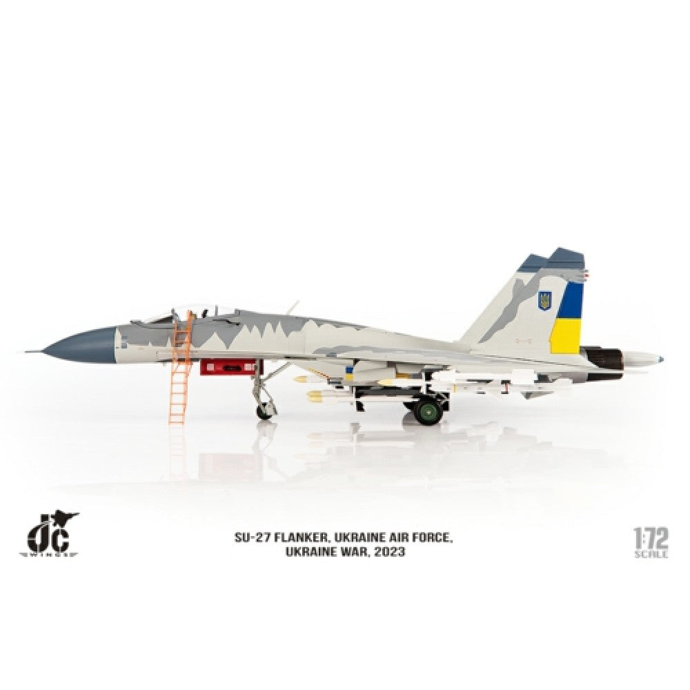 Available to Order – SU-27 Flanker Ukraine Air Force, Ukraine War,2023 1:72 Jc Wings Model (JCW72SU27016)