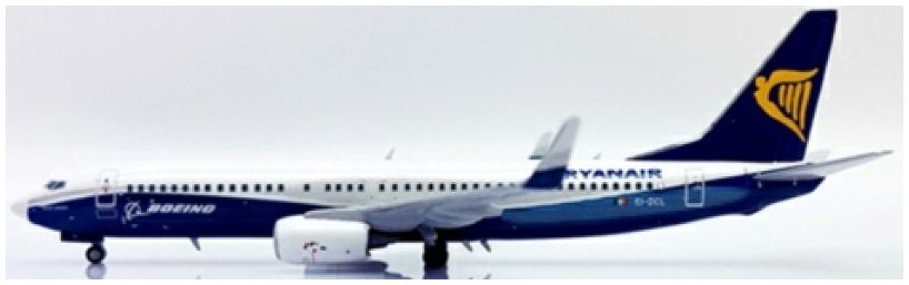 Available To Order – Boeing 737-800 Dreamliner Ryanair White Nose EI-DCL with Antenna 1:400 JC Wings Model (JCW JC40040)