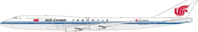Available To Order – Boeing 747-400 Air China B-2472 with Antenna 1:400 JC Wings Model (JCW JC4890)