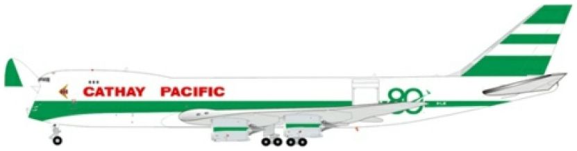 Available To Order – Boeing 747-8F Misc 80th Anniversary B-LJE with Antenna/Stand Interactive Series 1:400 JC Wings Model (JCW SA4115C)