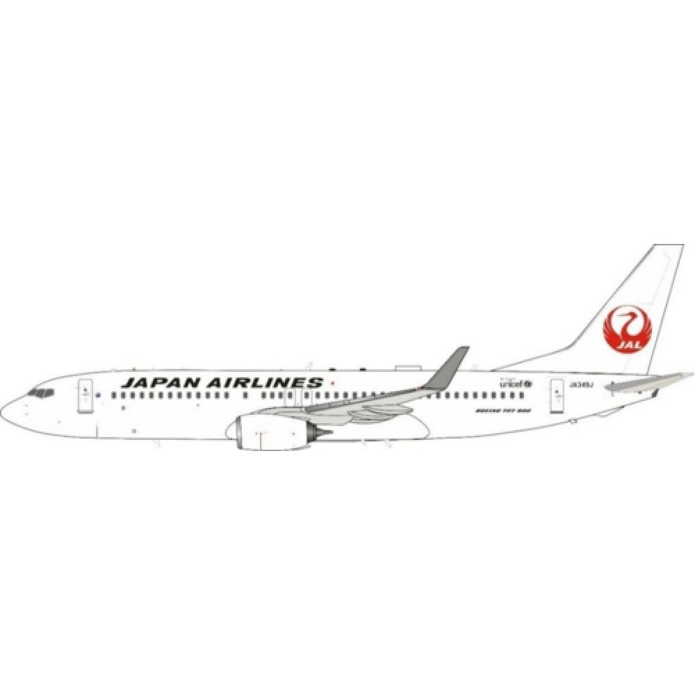 THIS ITEM IS AVAILABLE TO ORDER - 1:200 J FOX JF7378029 737-846 JAPAN AIRLINES JAL JA349J