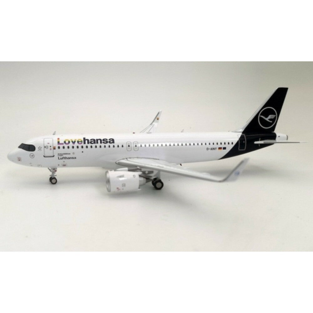THIS ITEM IS AVAILABLE TO ORDER - 1:200 J FOX JFA320047 A320-271N LUFTHANSA - LOVEHANSA D-AINY
