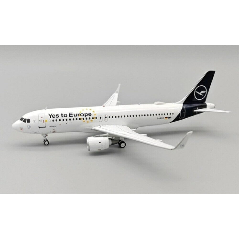 THIS ITEM IS AVAILABLE TO ORDER - 1:200 J FOX JFA320059 A320-214 LUFTHANSA YES TO EUROPE D-AIUC