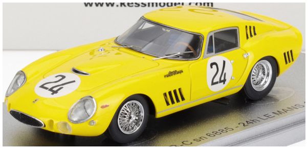 Available To Order – Ferrari 275 GTB/C sn.6885 Team Ecurie Francorchamps #24 3rd 24h Le Mans 1965 Wil 1:43 (KES 43056331)