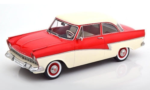 Available To Order – Ford Taunus 17M P2 1957 Red/White 1:18 (KKS DC180271)