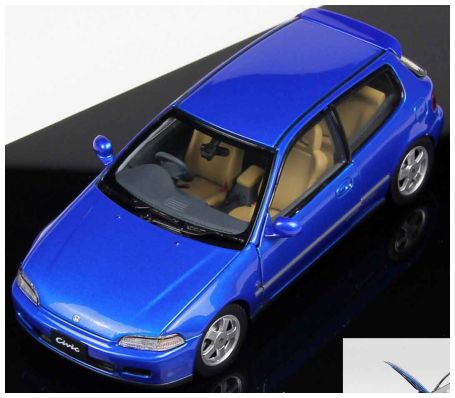 Available to Order – Honda Civic SIRII EG6 Blue 1:43 (LCD 43010B)