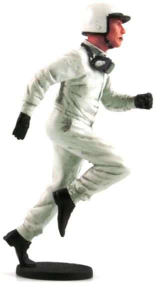 Available To Order – Le Mans Start 1960/1970 Figurine Modern White Helmet 1:18 (LMM FLM118053-D1)