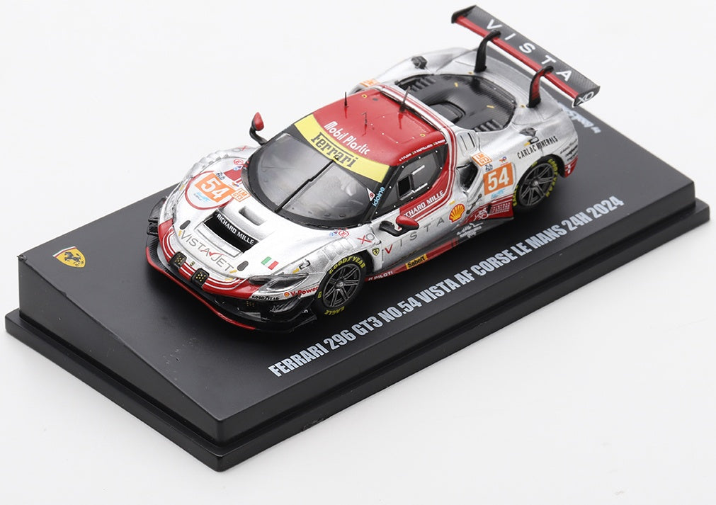 Ferrari 296 GT3 #55 Vista AF Corse Le Mans 24H 2024 Heriau/Mann/Rovera 1:64 Looksmart Model
